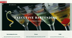 Desktop Screenshot of executivebartending.net